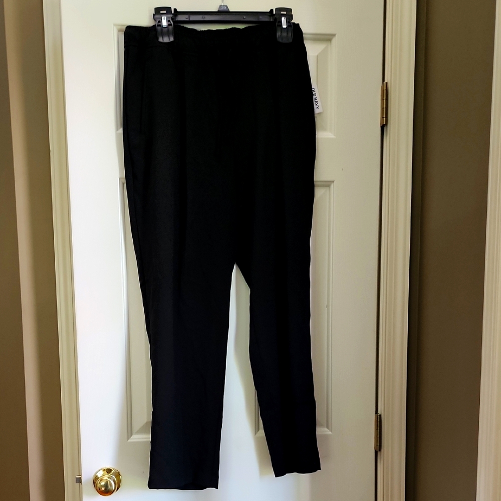 Old Navy Billie Straight Black Trousers